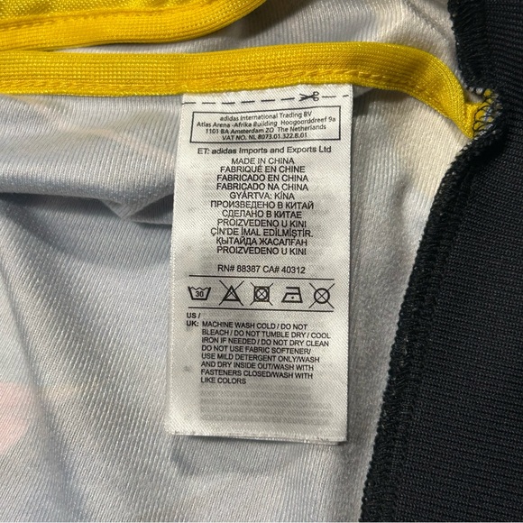 Adidas x FARM Rio Tropical Leaf Full Zip Track Jacket Women’s Size Large - Picture 5 of 8